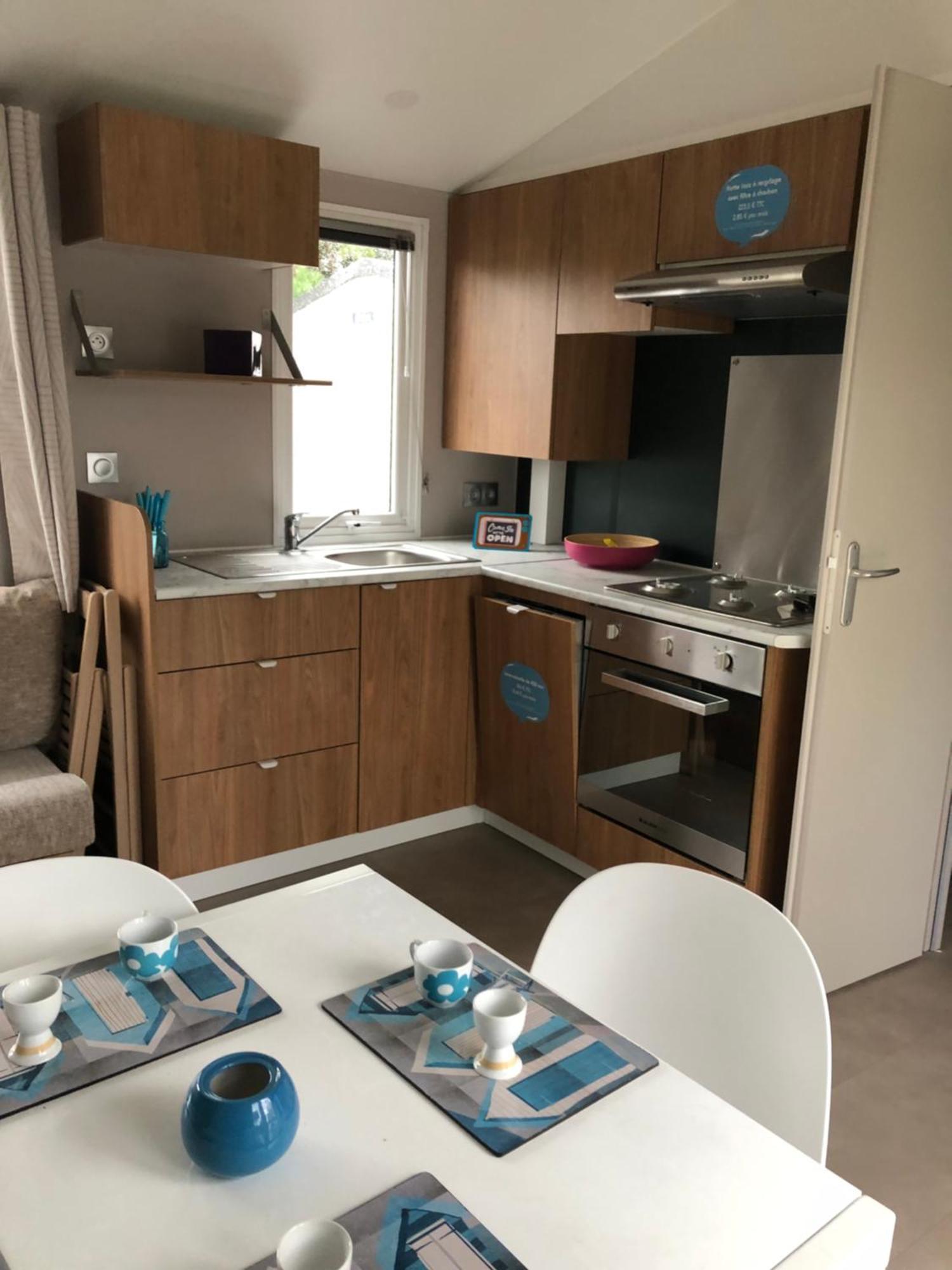 Mobilhome 6-8 Personnes Clim Saint-Jean-de-Monts Bagian luar foto